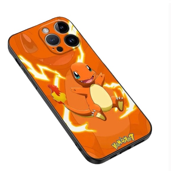 Charmander Phone Case Shockproof Cover for iPhone 14 Pro Gift - Picture 3 of 4